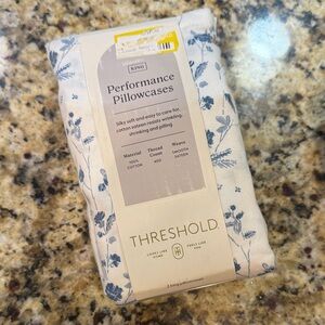 Threshold Floral Pillowcases- King